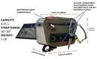 Waterproof Fishing Fanny Pack  Fly Fishing Chest Pack Or Waist Pack  Fishing Tac