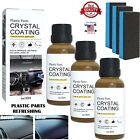 3   Plastic Parts Crystal Coating Car Refresher Agent Maintenance Accessories Usa