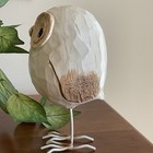 Farmhouse Carved Resin Owl Figurine-brand New 