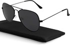 Sunglasses For Men Women Aviator Polarized Metal Mirror Uv 400 Lens Protection