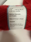 Good Shepherd Tulip Red Acrylic Yarn Lot Of 10 - 1 4oz 40g Brazil Unused