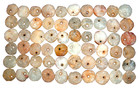  60  Select Sahara Neolithic Quartz Disk Beads  3 5k - 8k Yrs  Ancient Africa