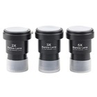 3pcs set 1 25 Inch Astronomical Telescope Barlow Lens 2x 3x 5x Eyepiece Lens 
