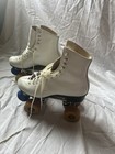 Vintage Riedell 220 W5 Roller Skates Sure-grip Vanguard Tigerclaw With Carry Bag
