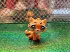 Littlest Pet Shop Lps Authentic  905 Bengal Tiger With Orange Eyes