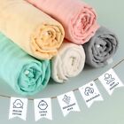 Soft Absorbent Cotton Burp Cloths For Boys And Girls 5 Pack Multicolored