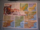 The Making Of America New England Map National Geographic February 1987 History
