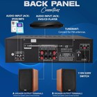 Pyle Pt250ba Stereo Receiver - Bluetooth - Fm Tuner - Usb - Rca mic Inputs