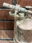 Vintage Antique Wood Handle Copper Brass Gas Blow Torch Turner Brass Company