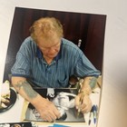 Wwe Bobby Heenan Dual Autographed 11x14 Harley Race Wrestling Spotlight Photo