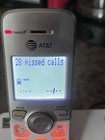 At t El52119 Main Base Handset And Ac Power Cord Answering Machine Caller Id