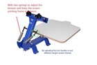 Intbuying Screen Printing Press T-shirt Screen Printing Machine One Color One