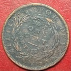 1837 Not One Cent Hard Times Token  Free Shipping