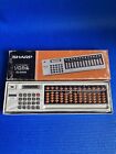 Sharp El 8048 Sorocal Elsimate Abacus Calculator Soroban Box  bx 