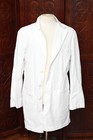 Figs Long Lab Coat White Womens Size L Style 1023 Doctor Nurse