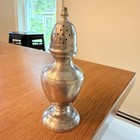 Vintage Stieff Pewter Colonial Williamsburg Sugar Shaker Muffineer