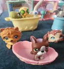 Lot Of Littlest Pet Shop Pets  Accessories  Play Sets  Hasbro