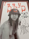 Framed Autographed Iggy Pop - Naughty Little Doggie Album Poster Signed  