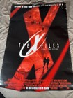 Vintage X Files Movie Poster 40x27 Double Sided From Theater 1998 20 Century Fox