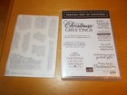 Stampin up  Greatest Part Of Christmas Cling Stamp Set