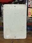 Vintage Original Post Office Us Mail Vehicles Reserved Parking Sign Road Street