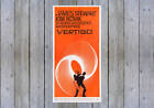 1958 Vertigo Vintage Alfred Hitchcock Movie Poster Print Style D 36x18 9mil 