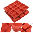 2 Pcs Silicone Chocolate Mold Small Cheesecake Pans Kitchen Baking