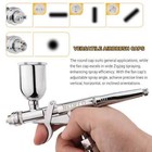 Pistols Handle Airbrush Kit 0 3mm 0 5mm With Liquid Cup Efficiency For Car Model