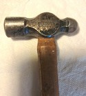Vintage   Small Plumb Ball Peen Hammer    Sideways Plumb