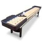 Merlot 12-ft Shuffleboard Game Table - Espresso Finish