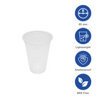 Karat 12oz Pp Plastic U-rim Cold Cups  95mm  - 2 000 Ct  C1010  karat 