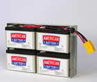 Abc Rbc24 Replacement Battery Cartridge Apc Ups Smart-ups Su1400 Sua1500 12v 9ah