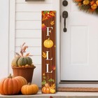Autumn Welcome Sign For Front Porch - Wooden Fall Decor  47 2  H  Farmhouse Styl