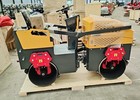 1 Ton Gas Petrol Double Drum Vibratory Road Roller Road Soil Asphalt Compactor