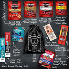 Beef Jerky Gift Basket For Men     Dad  Husband  Birthday  Or Care Package Gift