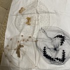 Vintage Lot Of 7 Women s Hats Fascinators Netting Bows 1950   s