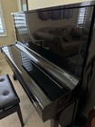 Yamaha U3 H Upright Piano Ebony Polish - 52    Showroom Look 1980 Made In Japan