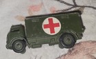 Vintage Dinky Super Toys 626 Military Ambulance Made In England Diecast Toy 