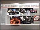 1986 Toyota 4runner Vintage Original Car Sales Brochure Folder - Sr5 Turbo