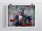 Kurt Cobain Poster Kurt Cobain Pop Art 20x30in Poster  Fine Art Print Free Ship