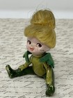 Vtg Napco Japan Pixie Elf Pottery Ceramic Kitschy Blonde Hair Angel 3  C-7971