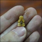 Thai Buddha Phra Pidta Mahalaruayrom Talisman Amulet Fortune Wealth Prosperity