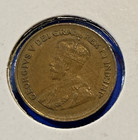 1936 Canada 1 Cent Coin - George V - Small Canadian Bronze One Penny - Xf 40