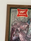 Miller High Life Beer Wildlife Series Mirror Sign   Pheasants  Limited Edition