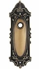 Vintage Victorian Style Backplate 2700-ab Solid Brass - Antique Brass