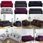 1 2 3 4 Seater Stretch Plush Thick Sofa Covers Couch Chair Slipcover Protector