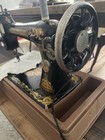 Singer Model 127 Sewing Machine In Base