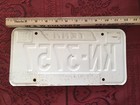 1966 1969 1970 Original Tennessee  License Plate   Kn-3757 Shelby County