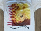 Vintage 1990 Madonna Blonde Ambition World Tour T-shirt Size Small Original 90s
