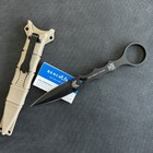 Benchmade 176bksn Socp Dagger Sand Sheath 440c Stainless Steel Fixed Blade Knife